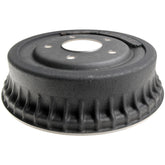 ACDelco Gold 18B80 rear brake drum front view; balanced for smooth braking