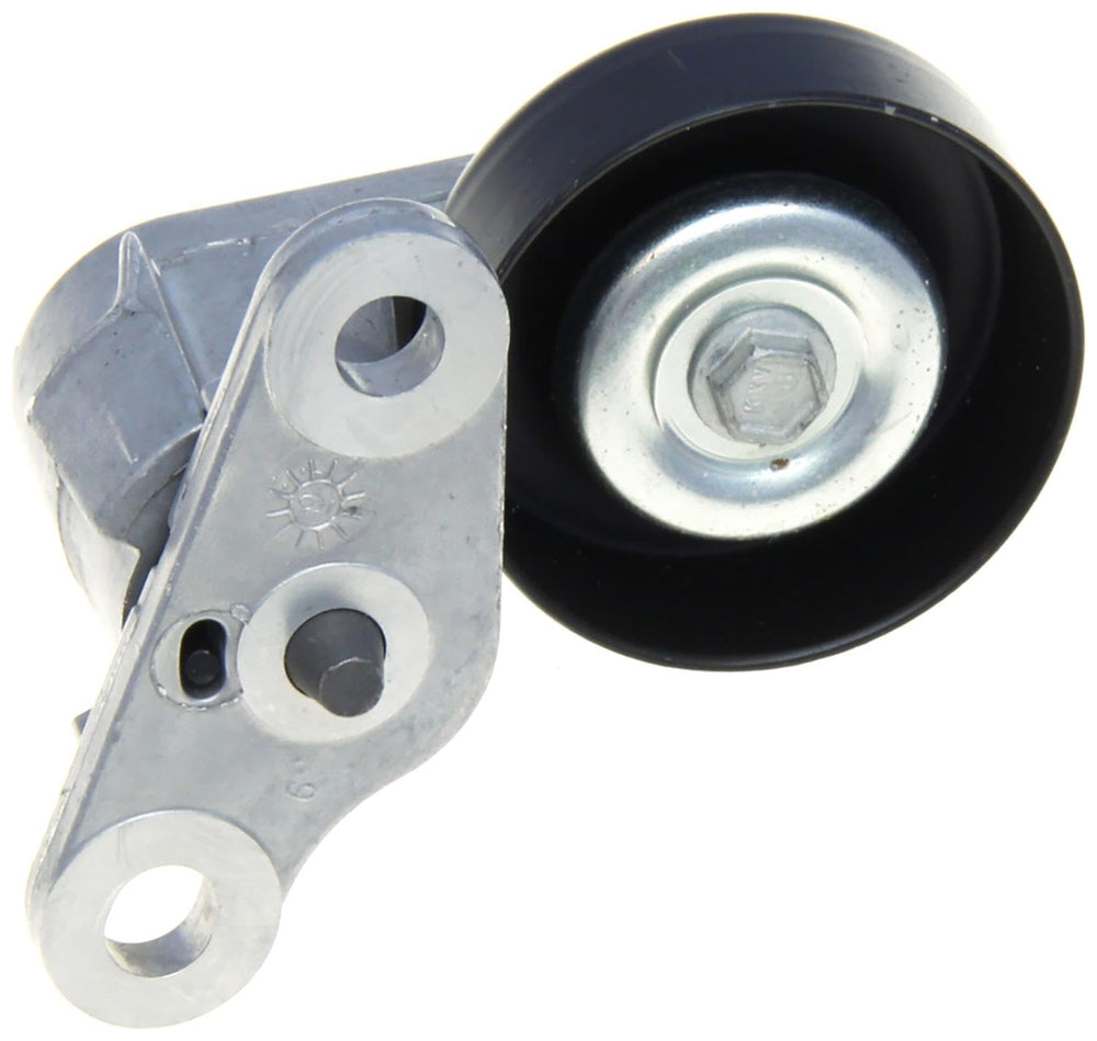 ACDelco Gold 38159 drive belt tensioner pulley maintains proper belt tension for smooth operation.