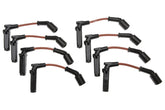 ACDelco Gold 9748RR spark plug wire set on engine bay for reliable spark delivery