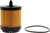 ACDelco PF457GO engine oil filter close-up showing secure cap seal.