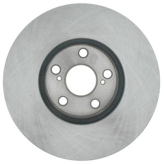 ACDelco Silver rotor installed on vehicle demonstrating quieter, steadier braking