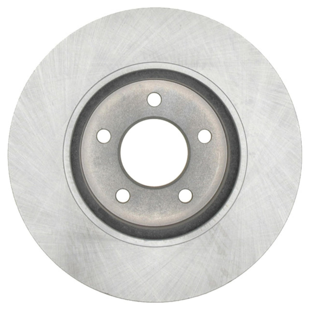 ACDelco Silver front rotor enhances heat dissipation for consistent braking.