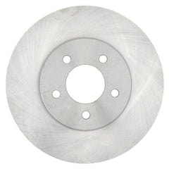 ACDelco Silver front rotor vanes configuration improves cooling and performance.
