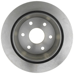Reinforced rounded edge on ACDelco Silver 18A952A rear rotor for durability under heat