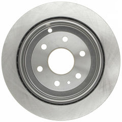 ACDelco Silver rear rotor non-directional finish minimizes noise and NVH for smoother rides.