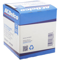 ACDelco UPF48R brand-label detail signals trusted GM OE heritage.