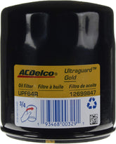 ACDelco UPF64R Ultraguard close-up showing filtration media for clean oil
