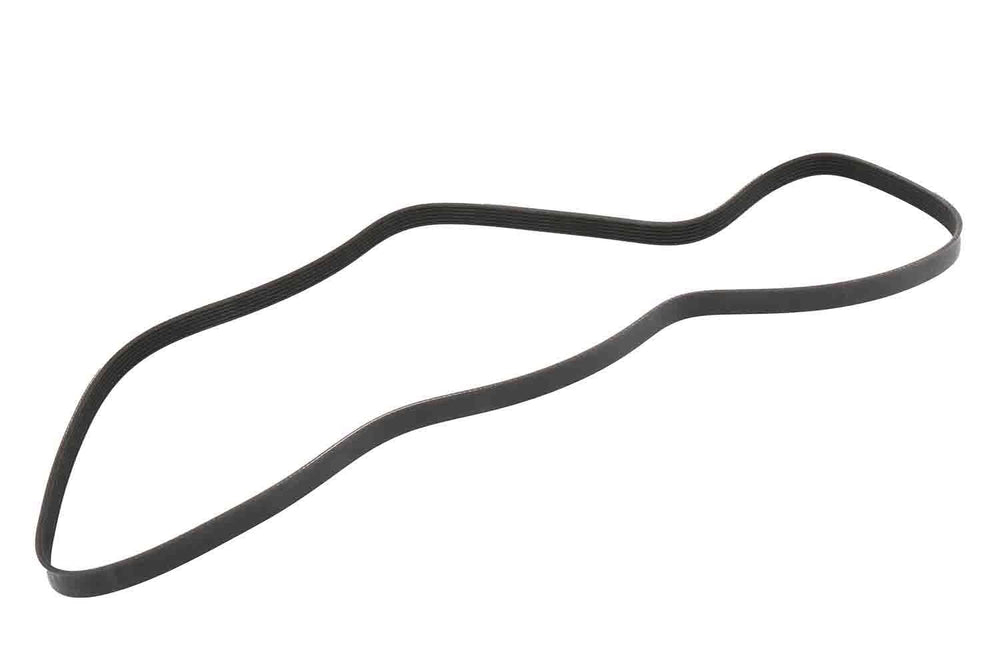 ACDelco GM Original Equipment V-ribbed serpentine belt for secure pulley contact and reliable drive.
