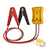 ACEANEA jumper cable clamp adapter enables safe jump-start connections