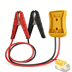 ACEANEA jumper cable clamp adapter enables safe jump-start connections
