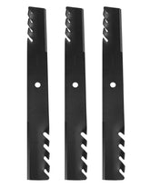 ACEBRI 61-inch mulching blades assembly shows easy mounting and broad compatibility.