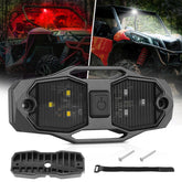 ACEC SHOP UTV dome light in white and red for versatile interior illumination.