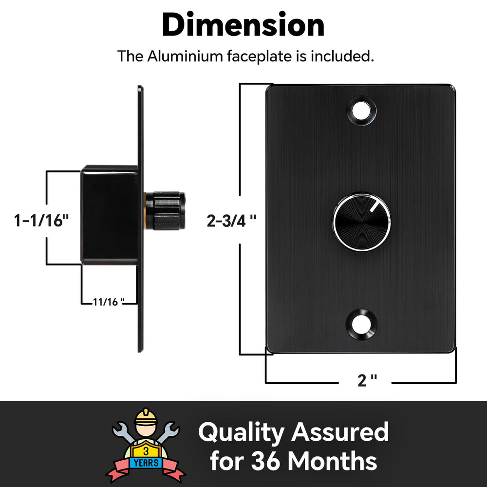 Acegoo 12V dimmer wiring installation for simple panel integration.