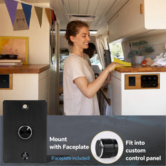 Acegoo LED strip compatibility enables smooth, consistent brightness.