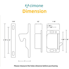 ACIMONE packaging with instructions for easy installation