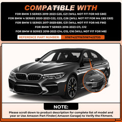 ACLONG glossy black mirror cover for the right passenger side adds a sleek look and durability.