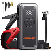 Acmount W160 jump starter front view ready for quick vehicle boosts.