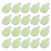 ACOHUIKE T10 LED bulbs pack 20 white for 12V RV dome lights brighten interiors.