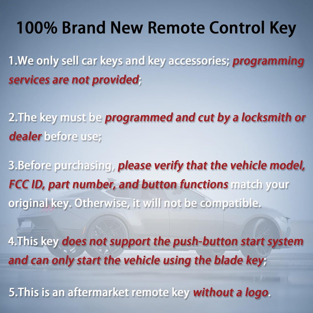 ACSTP Two-pack key fobs ideal for spare or replacement