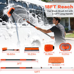 ACTREY all-in-one wash kit suitable for RVs, trucks, and SUVs.