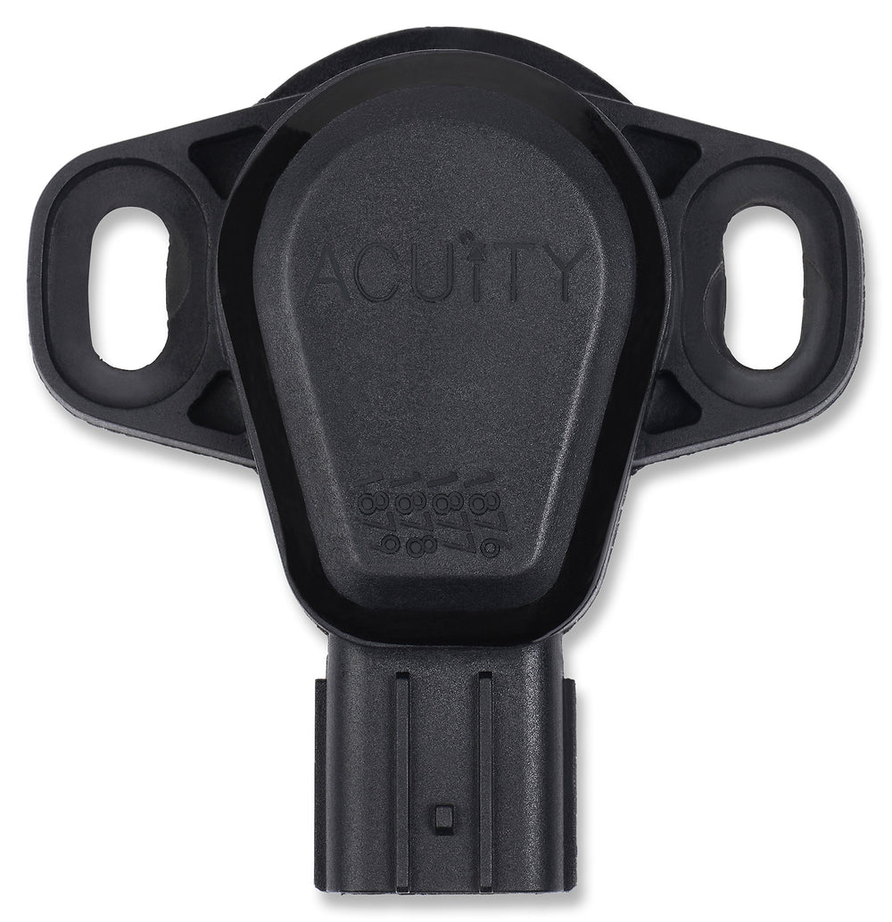 ACUITY Hall Effect TPS sensor close-up highlights precise sensing for smoother throttle response.