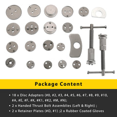 Acymner right thrust bolt used to compress caliper for pad changes