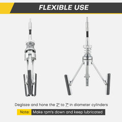 Acymner tool works with standard drills for easy, at-home use