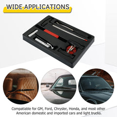 Acymner panel removal tool assists door trim and fastener work
