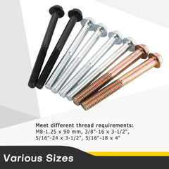Acymner steering wheel nuts bolts pack keeps fasteners organized.