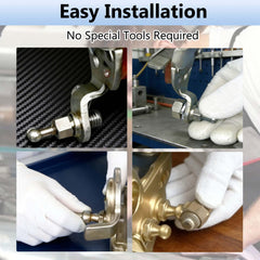 Acyoyava wide-application kit for carburetor linkage repairs