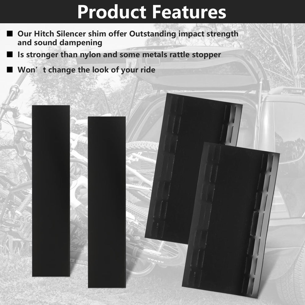 Adabuing high-quality materials provide strong dampening without changing your ride look.