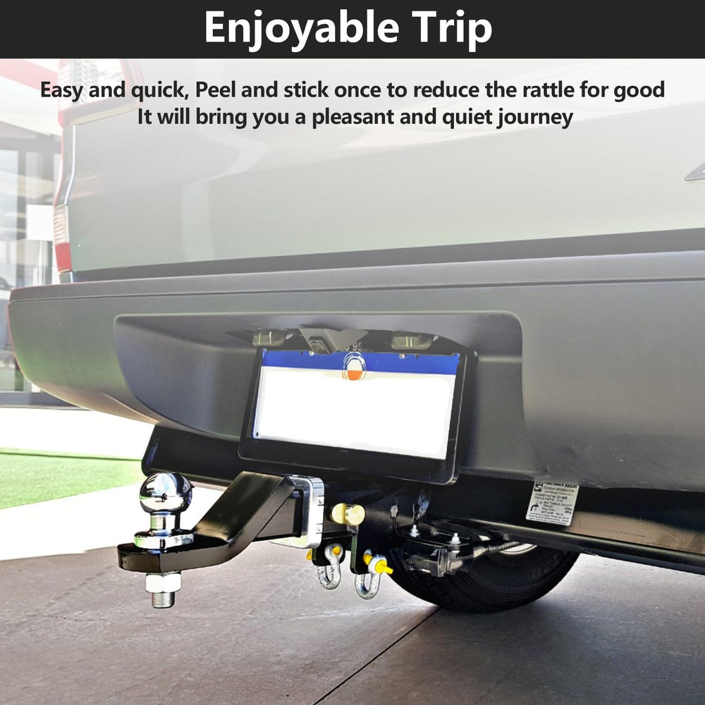 Adabuing surface-prep guidance ensures reliable adhesive on clean, dry drawbar.