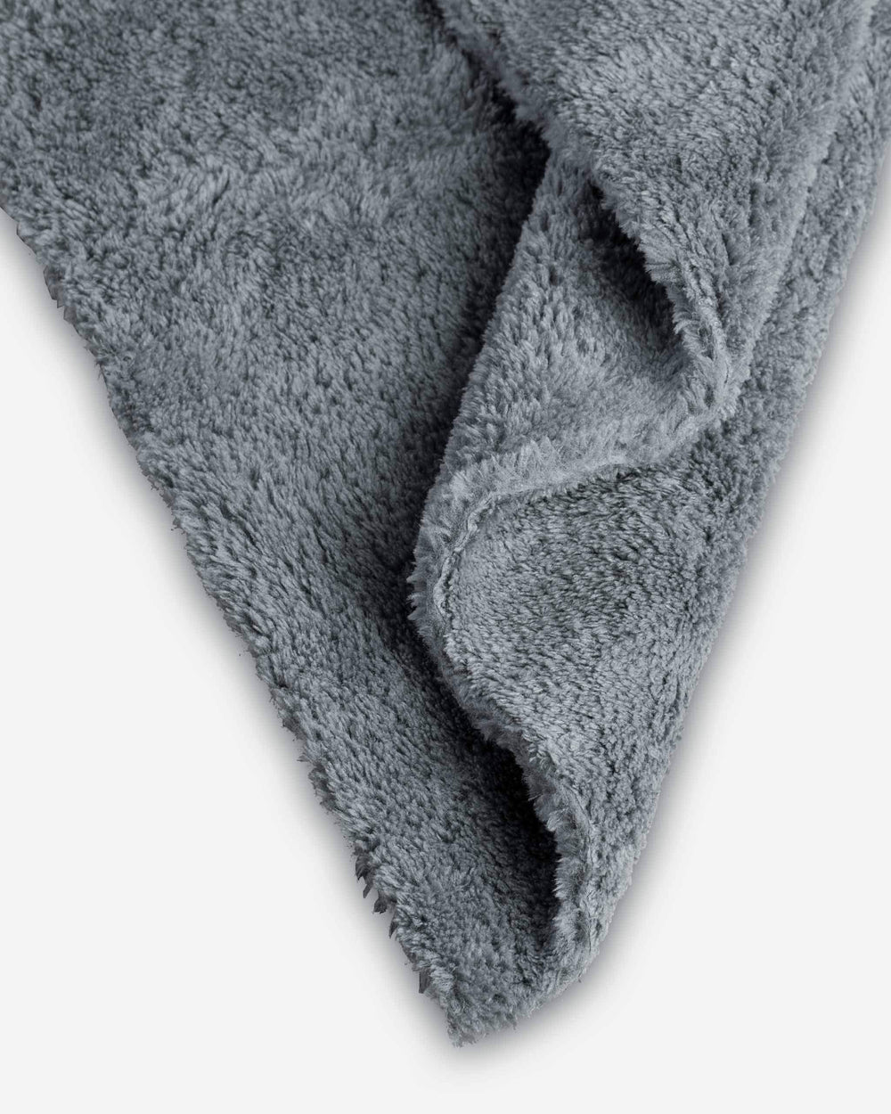 Adam's Borderless Grey Microfiber Towel paint-safe drying and wax buffing.