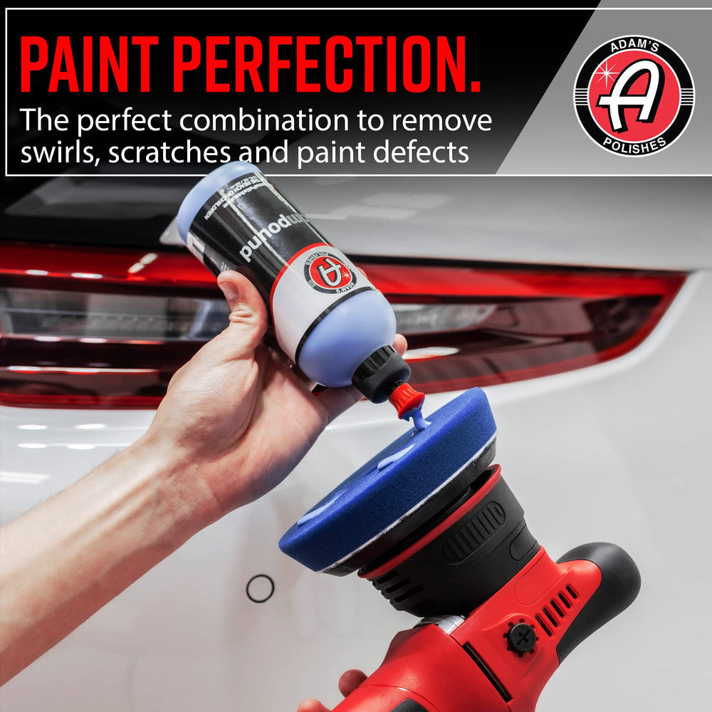 Adam's Polishes 9mm DA polisher storage balance block for easy storage