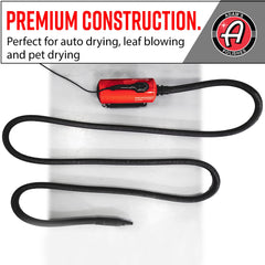 Adam's Polishes Air Cannon Dryer contents including tips and cord