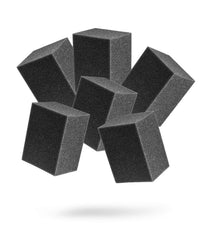 Adam's Polishes Block Applicator 6-pack shown for precise tire and trim dressing.