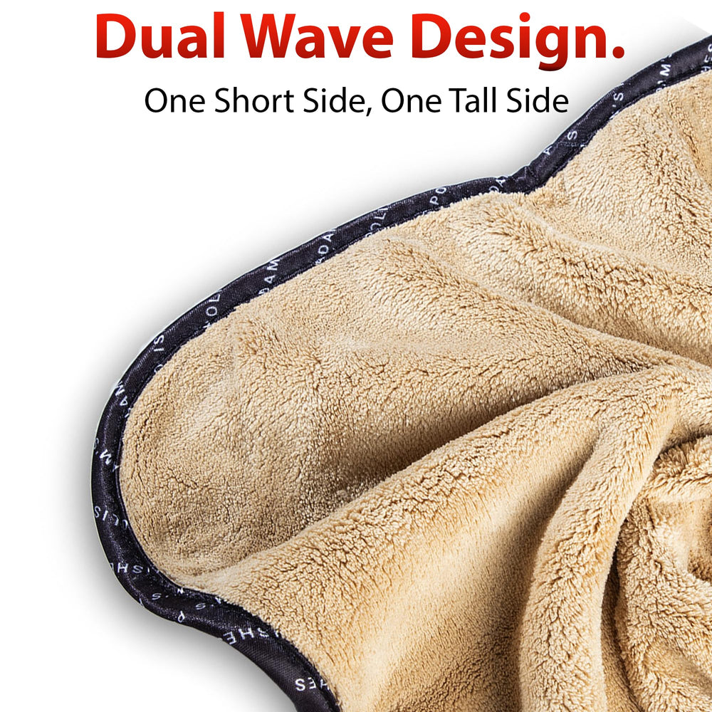 Adam's Polishes 80/20 microfiber blend delivers strong absorption with soft touch