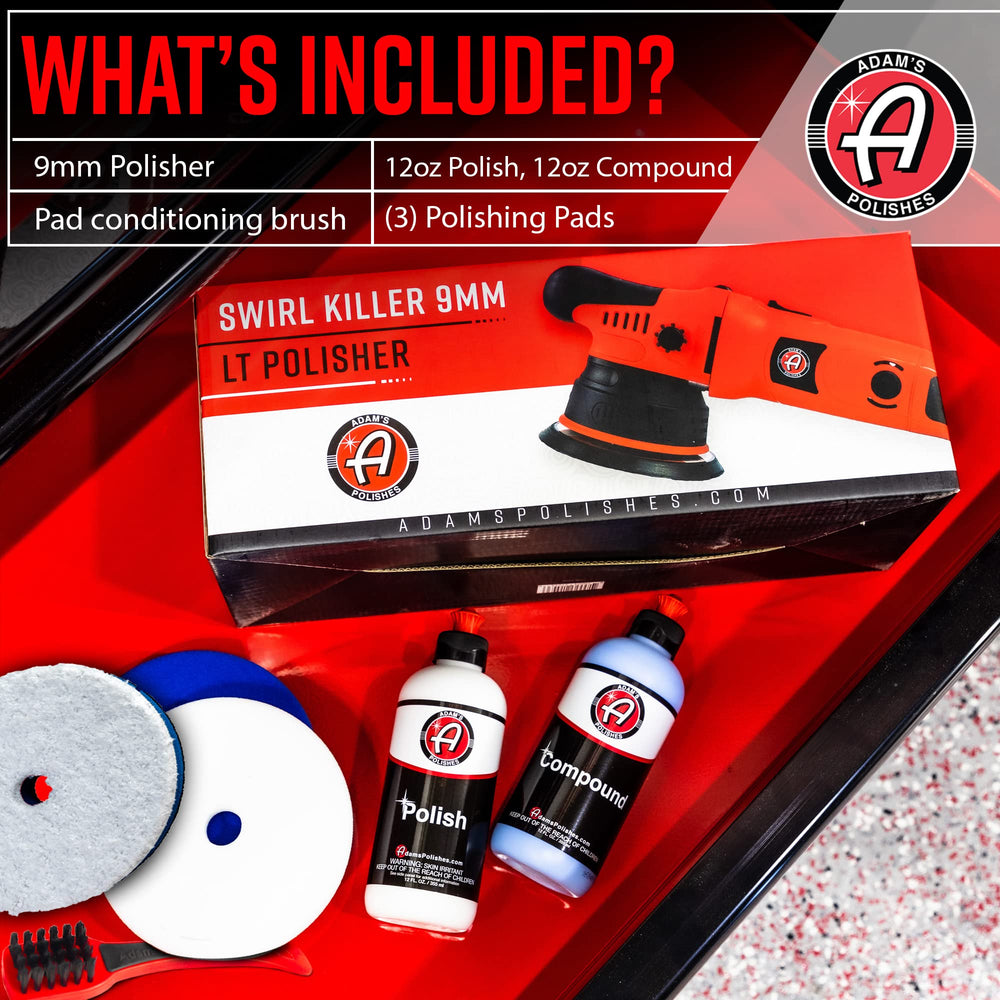 Adam's Polishes ergonomic concave grip design for comfortable detailing