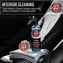 Adam's Polishes Detail Spray bottle used as a drying aid for quick touch-ups.