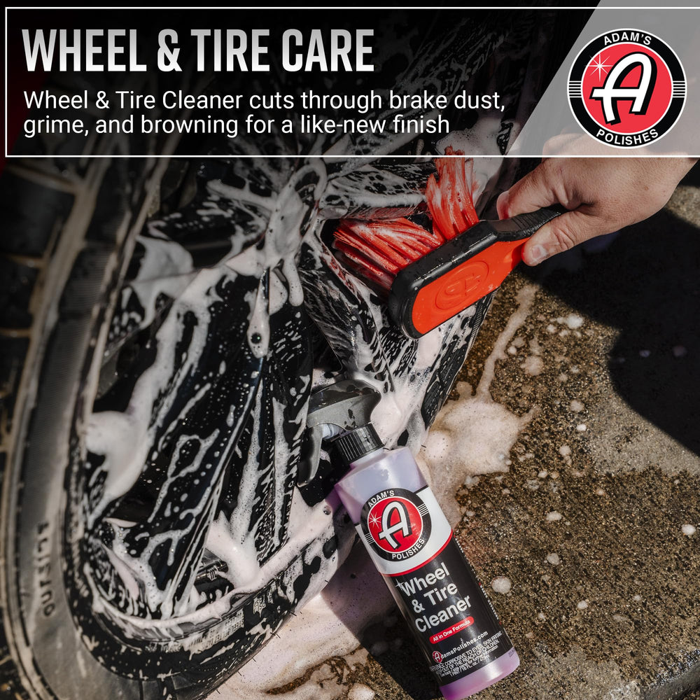 Adam's Polishes Interior Glass Cleaner bottle delivering streak-free glass and odor neutralization.