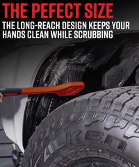 Adam's Polishes Fender Brush is a durable, reusable detailing tool.