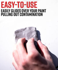 Adam's Polishes Fine Grade Clay Bar used on painted surfaces.