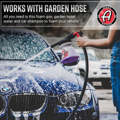 Adam's Foam Gun safe foam washing protects wax and coatings.
