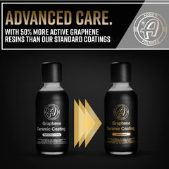 Adam's Polishes graphene coating application gloss highlights deep shine.