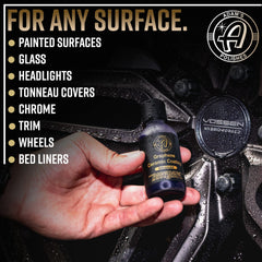 Adam's Polishes Graphene Coating complete kit box includes tools for DIY detailing.