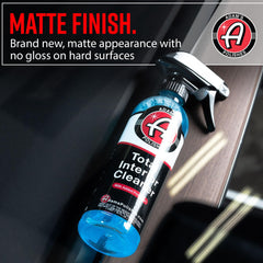 Adam's Polishes interior cleaner anti-static formula reduces dust.