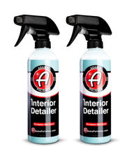Adam's Polishes Interior Detailer bottle pour enables controlled application for interiors.