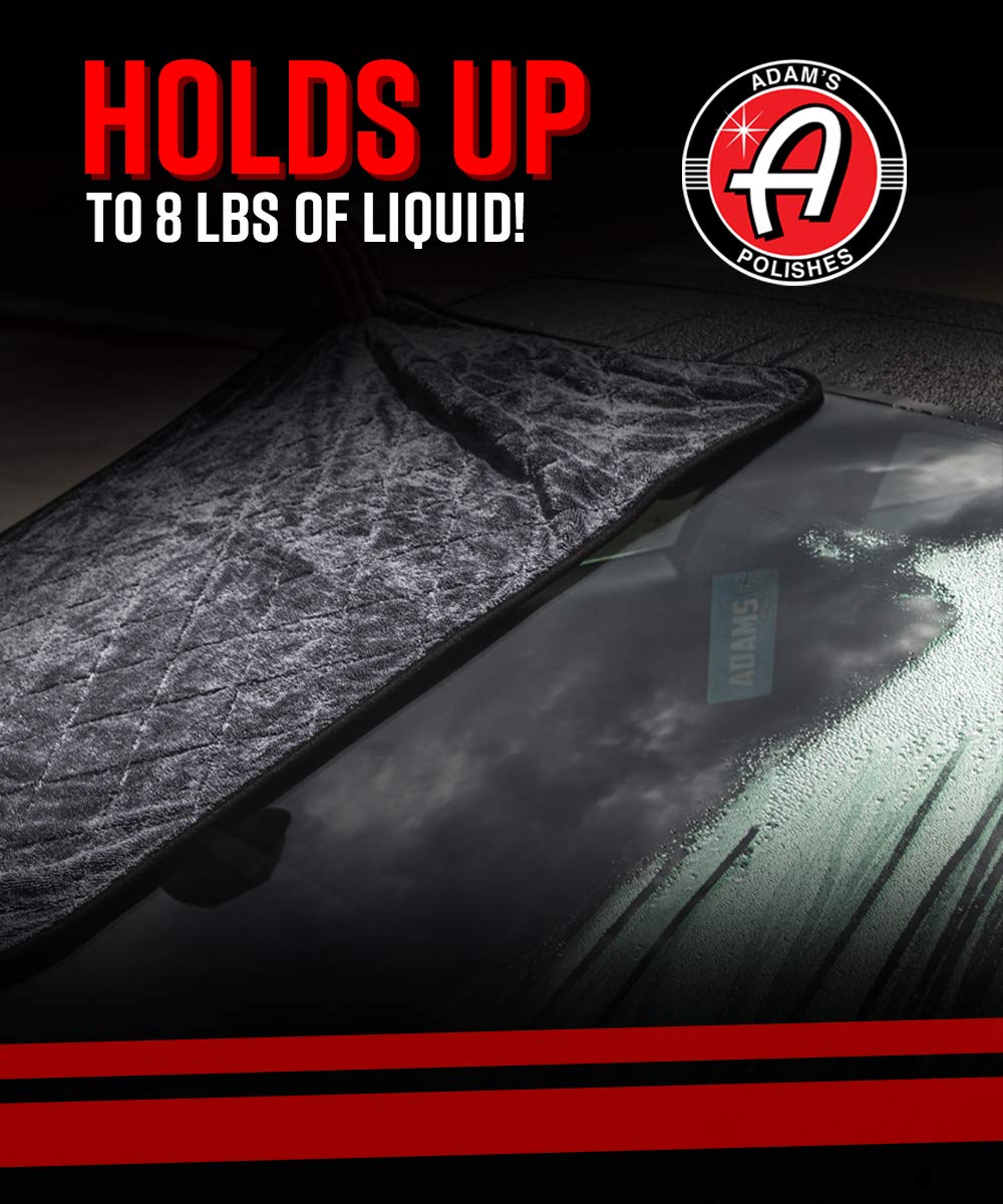 One pack of Adam's Polishes Jumbo Plush Drying Towel.