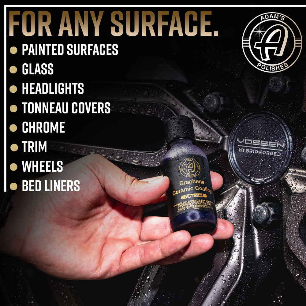 Adam’s Polishes Made in USA seal signals quality craftsmanship and local production.