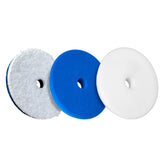 Adam's Polishes Premium Polisher Pads bundle with color-coded foam pad for efficient paint correction.